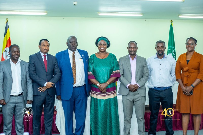 ICPAC Team with the IGAD Head of Mission