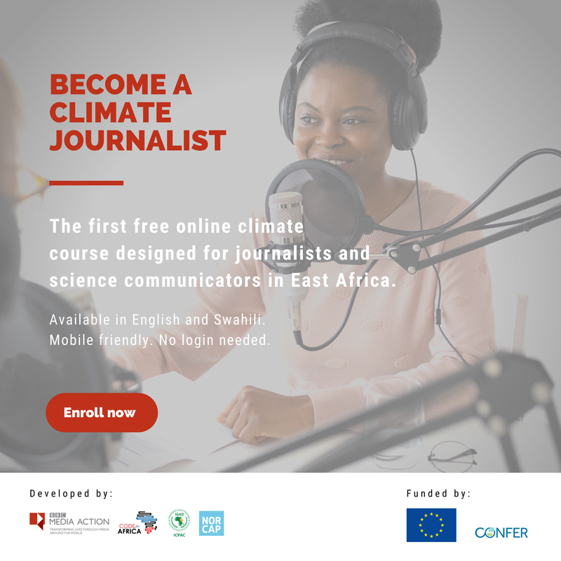 ICPAC and BBC Media Action offer journalists a chance to boost climate action in East Africa