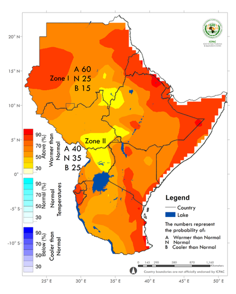 Temperature forecast