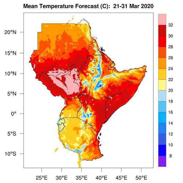 Temperature forecast