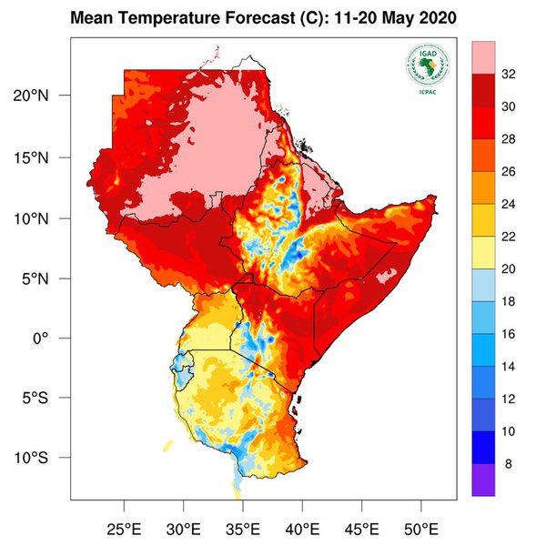 Temperature forecast