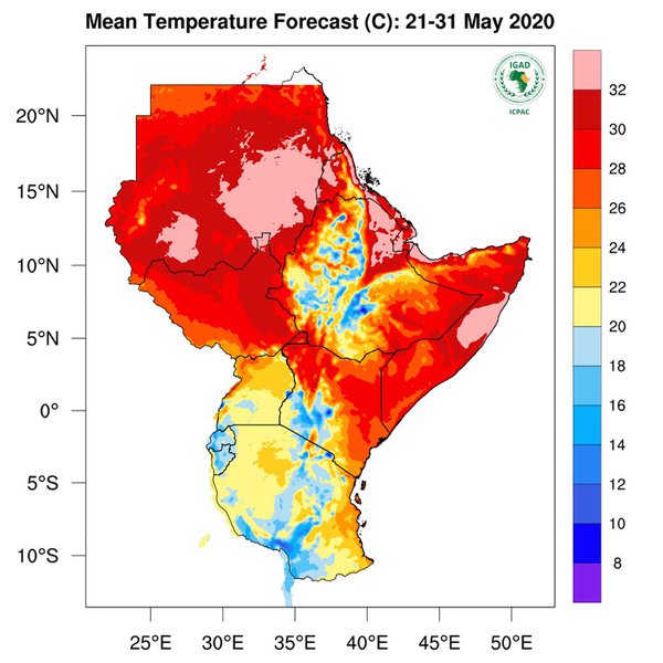 Temperature forecast