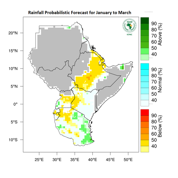 Rainfall forecast (Total mm)