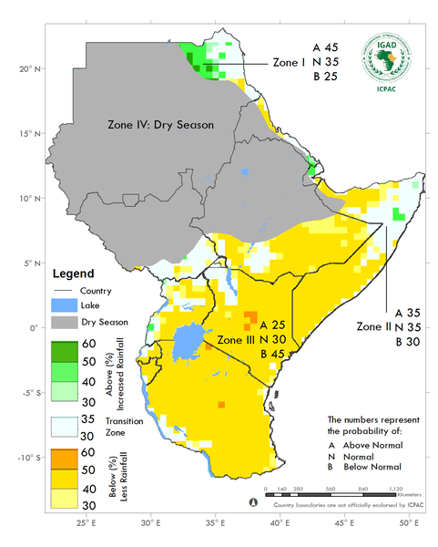 Rainfall forecast