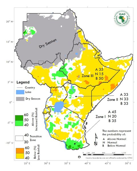 Rainfall forecast