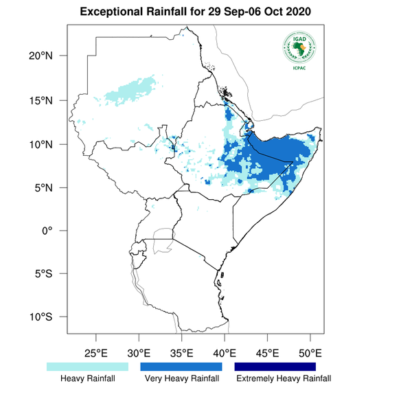 Heavy rainfall