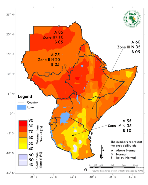 Temperature forecast