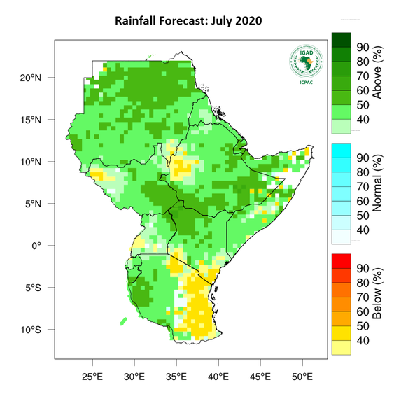 Rainfall forecast (Total mm)