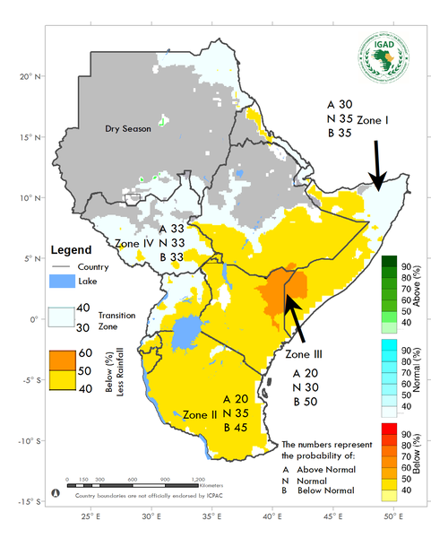 Rainfall forecast