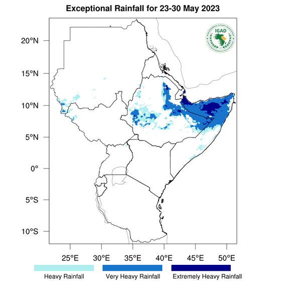 Heavy rainfall