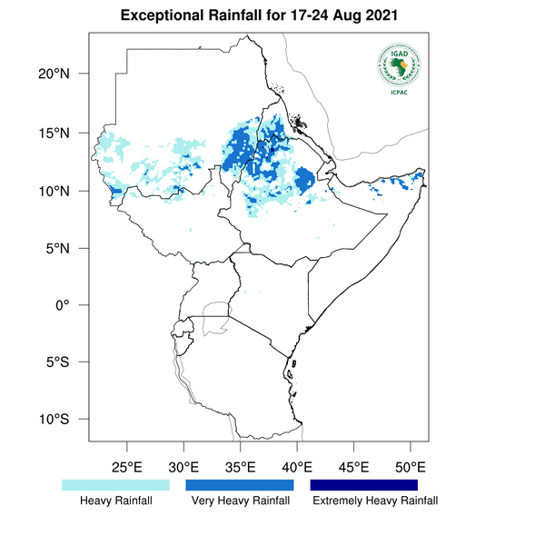 Heavy rainfall