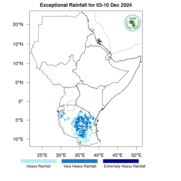 Heavy rainfall