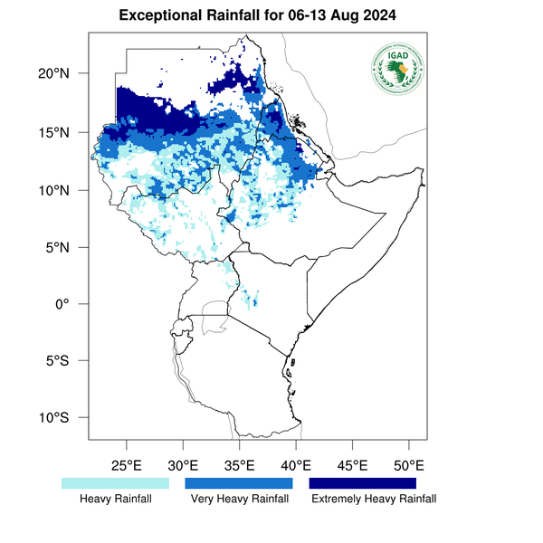 Heavy rainfall
