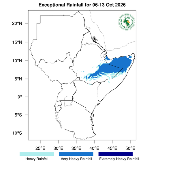 Heavy rainfall