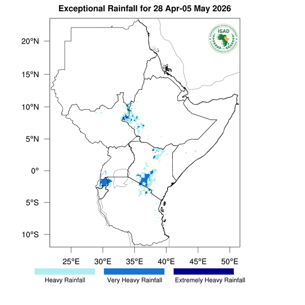 Heavy rainfall