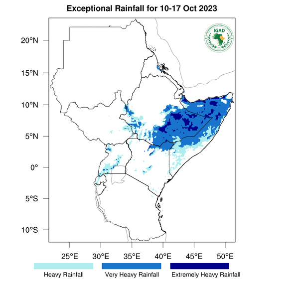 Heavy rainfall