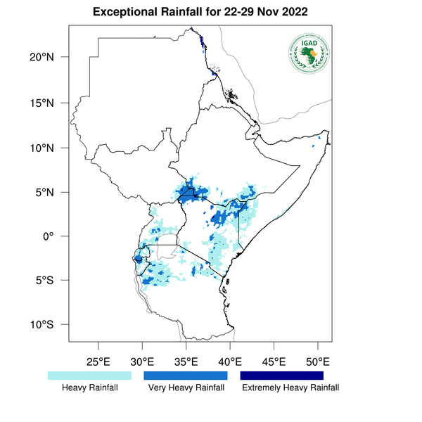 Heavy rainfall
