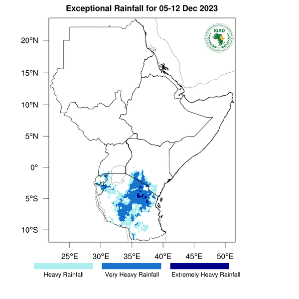 Heavy rainfall