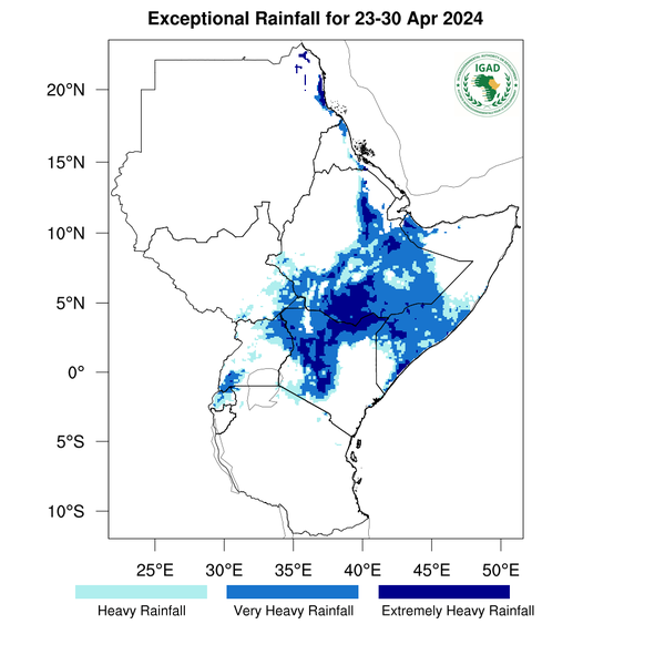 Heavy rainfall