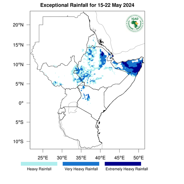 Heavy rainfall