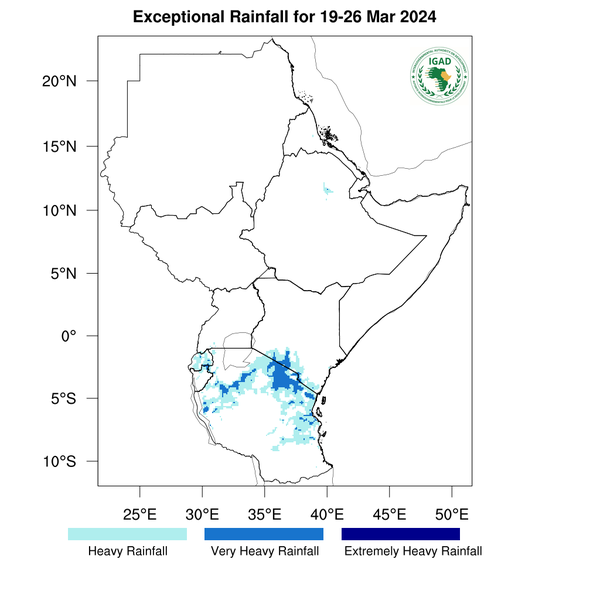 Heavy rainfall