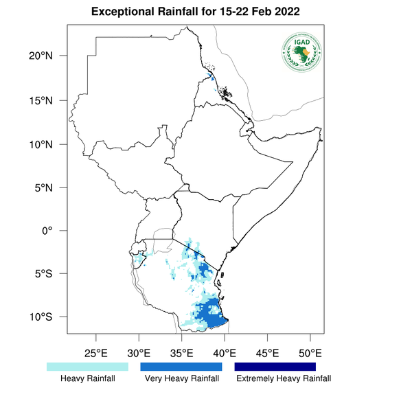 Heavy rainfall