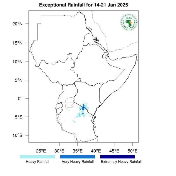 Heavy rainfall