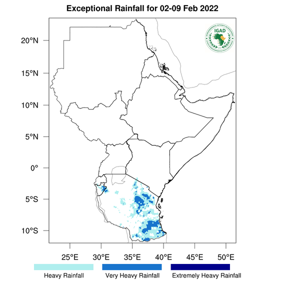 Heavy rainfall