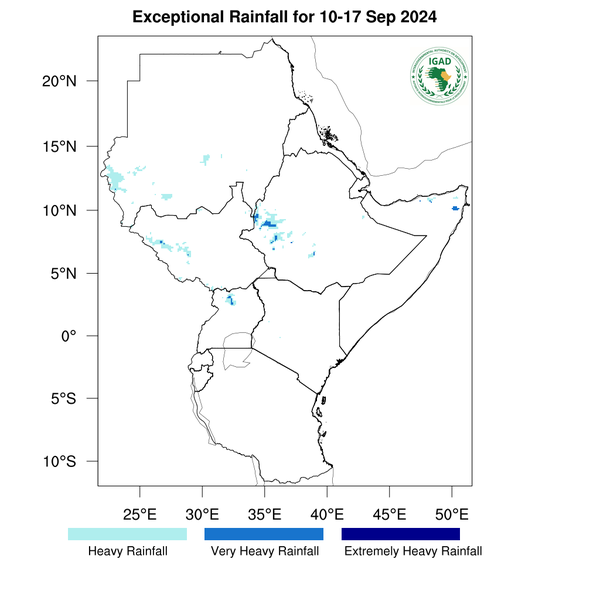Heavy rainfall
