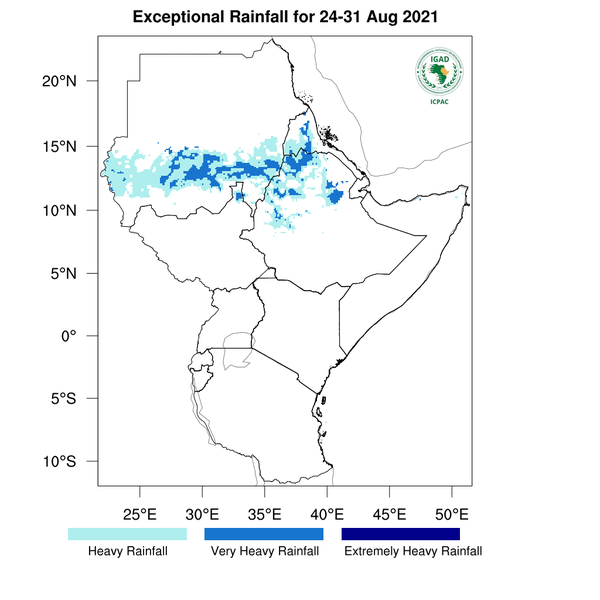 Heavy rainfall