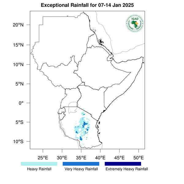 Heavy rainfall