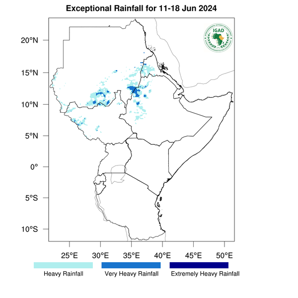 Heavy rainfall