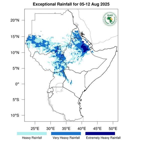 Heavy rainfall