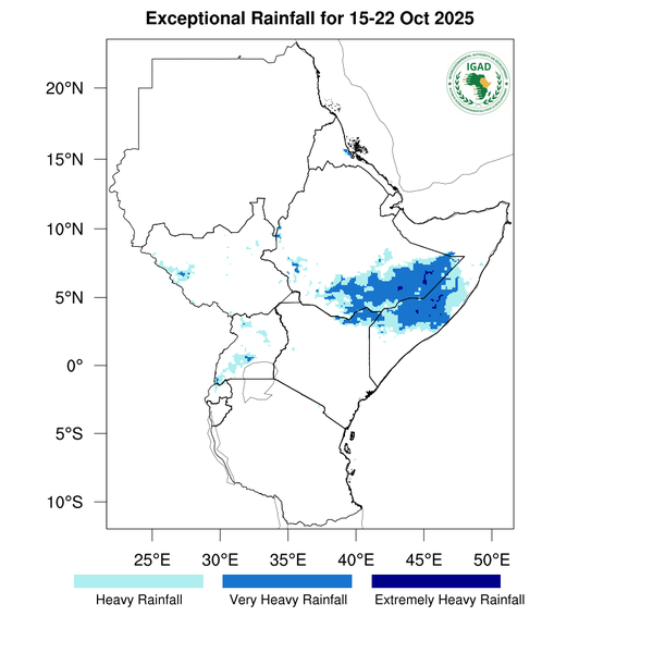 Heavy rainfall