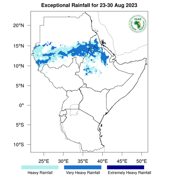 Heavy rainfall