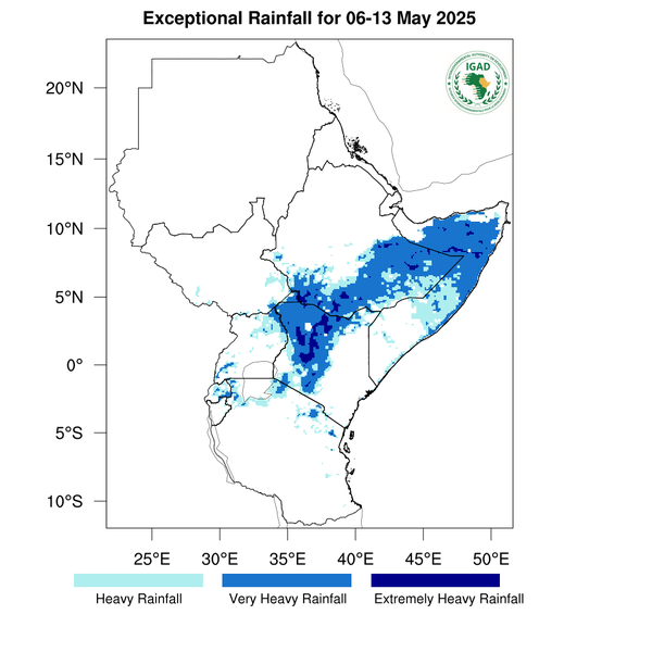 Heavy rainfall