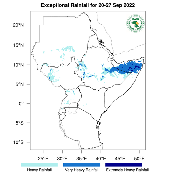 Heavy rainfall