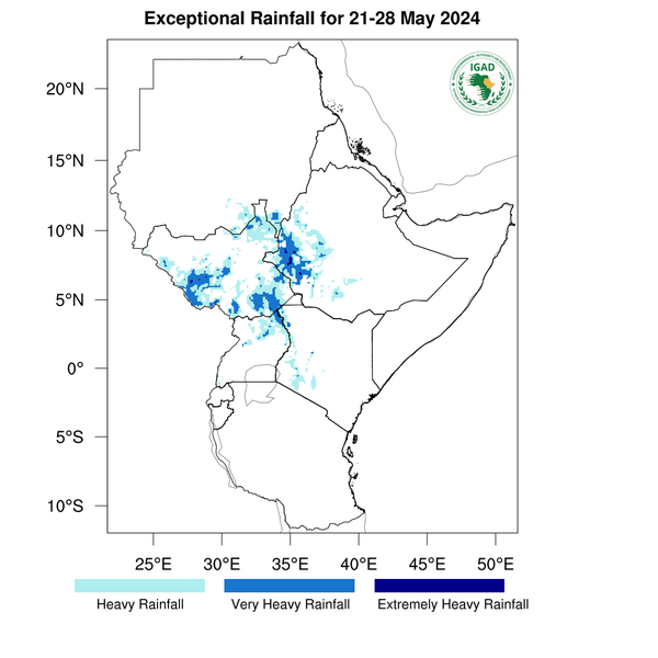 Heavy rainfall