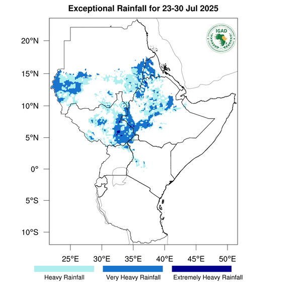Heavy rainfall