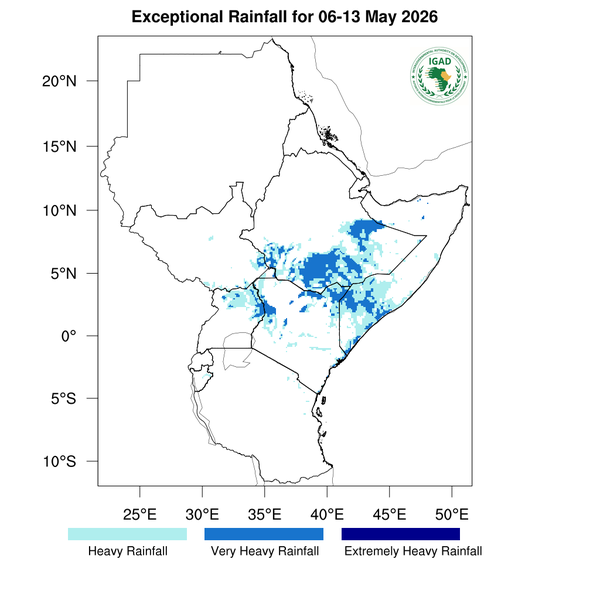 Heavy rainfall