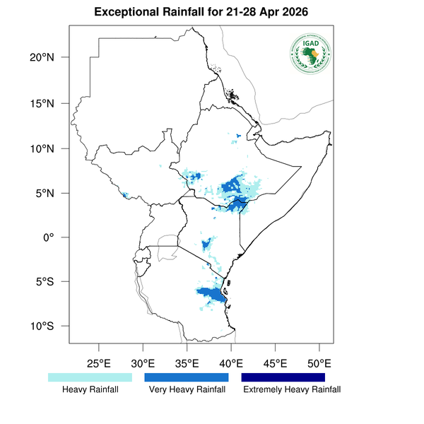 Heavy rainfall