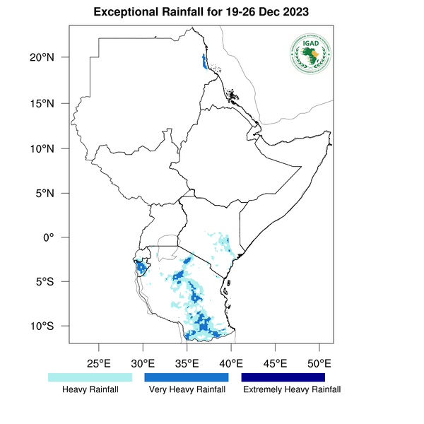 Heavy rainfall
