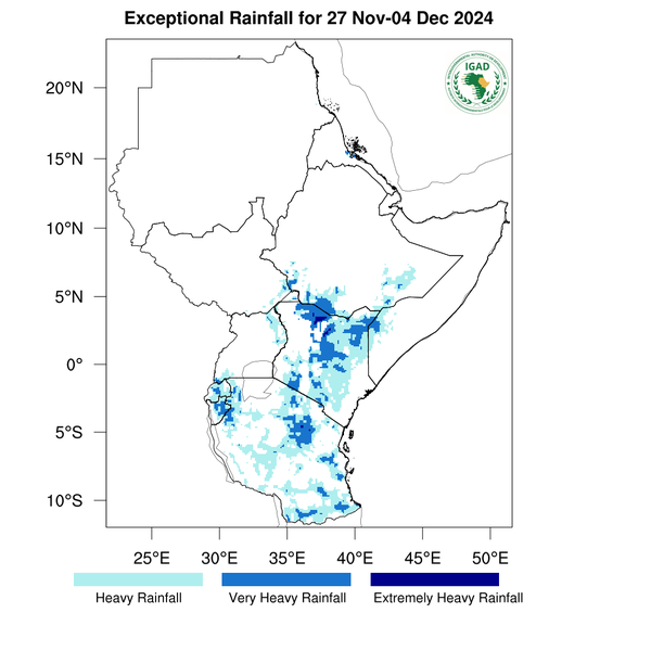 Heavy rainfall