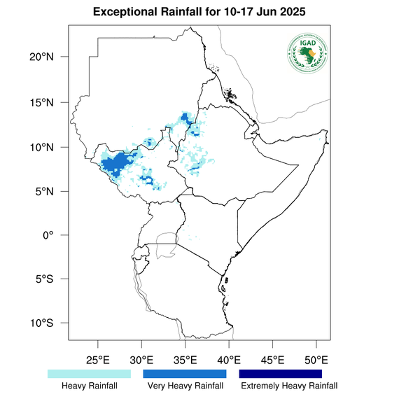 Heavy rainfall