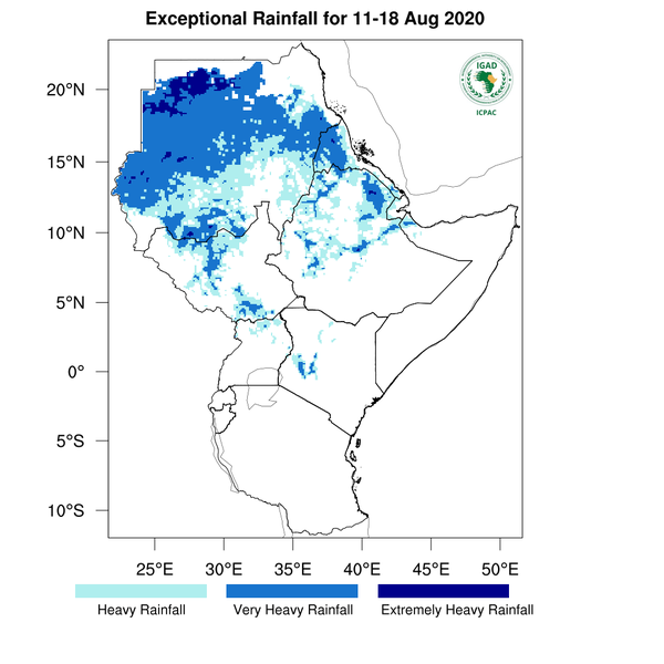 Heavy rainfall