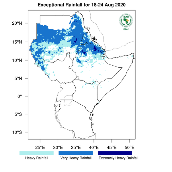 Heavy rainfall