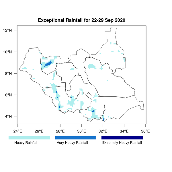 Heavy rainfall