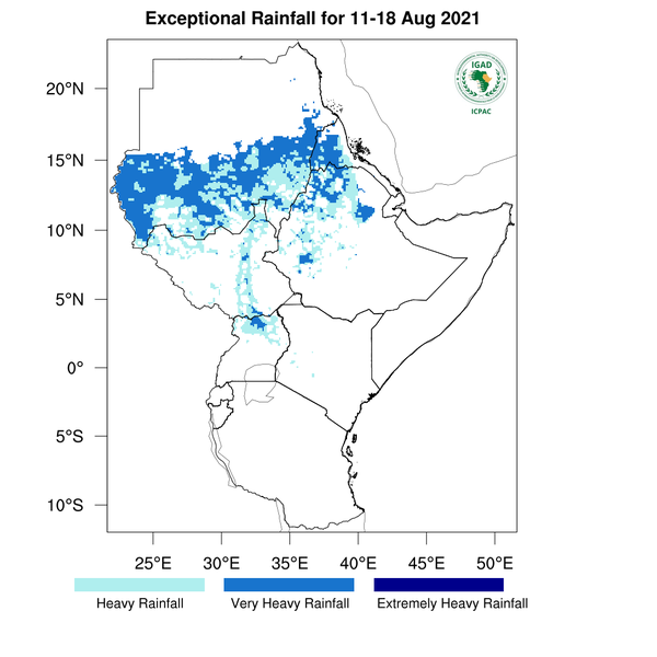 Heavy rainfall