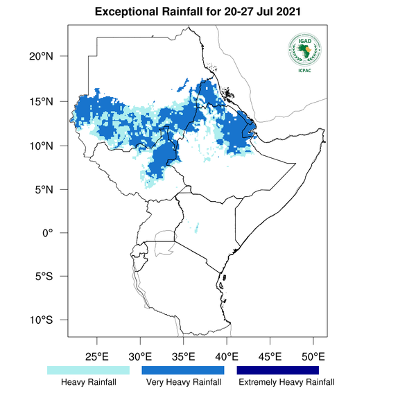 Heavy rainfall