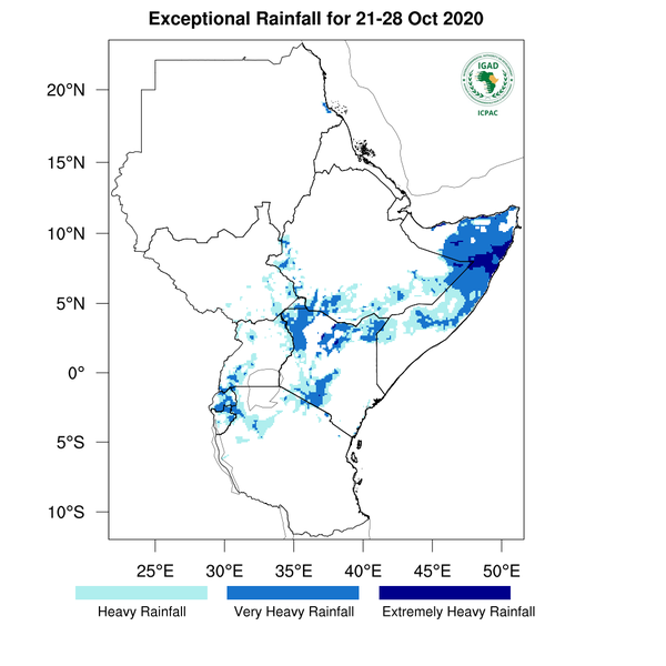 Heavy rainfall